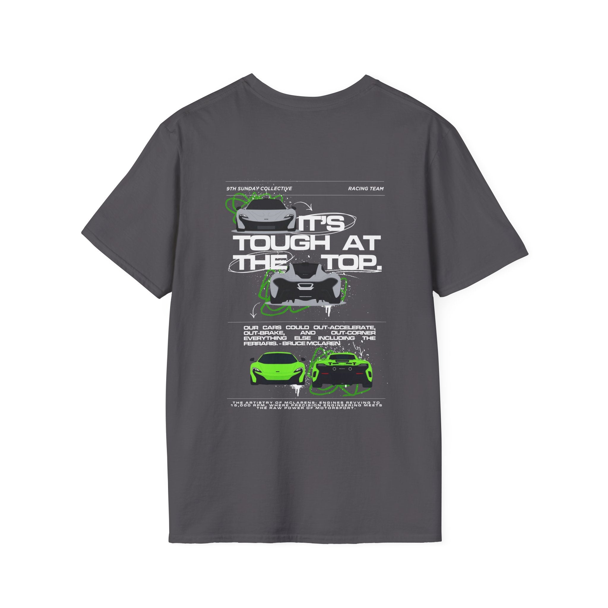 ITS TOUGH AT THE TOP RACING TEE