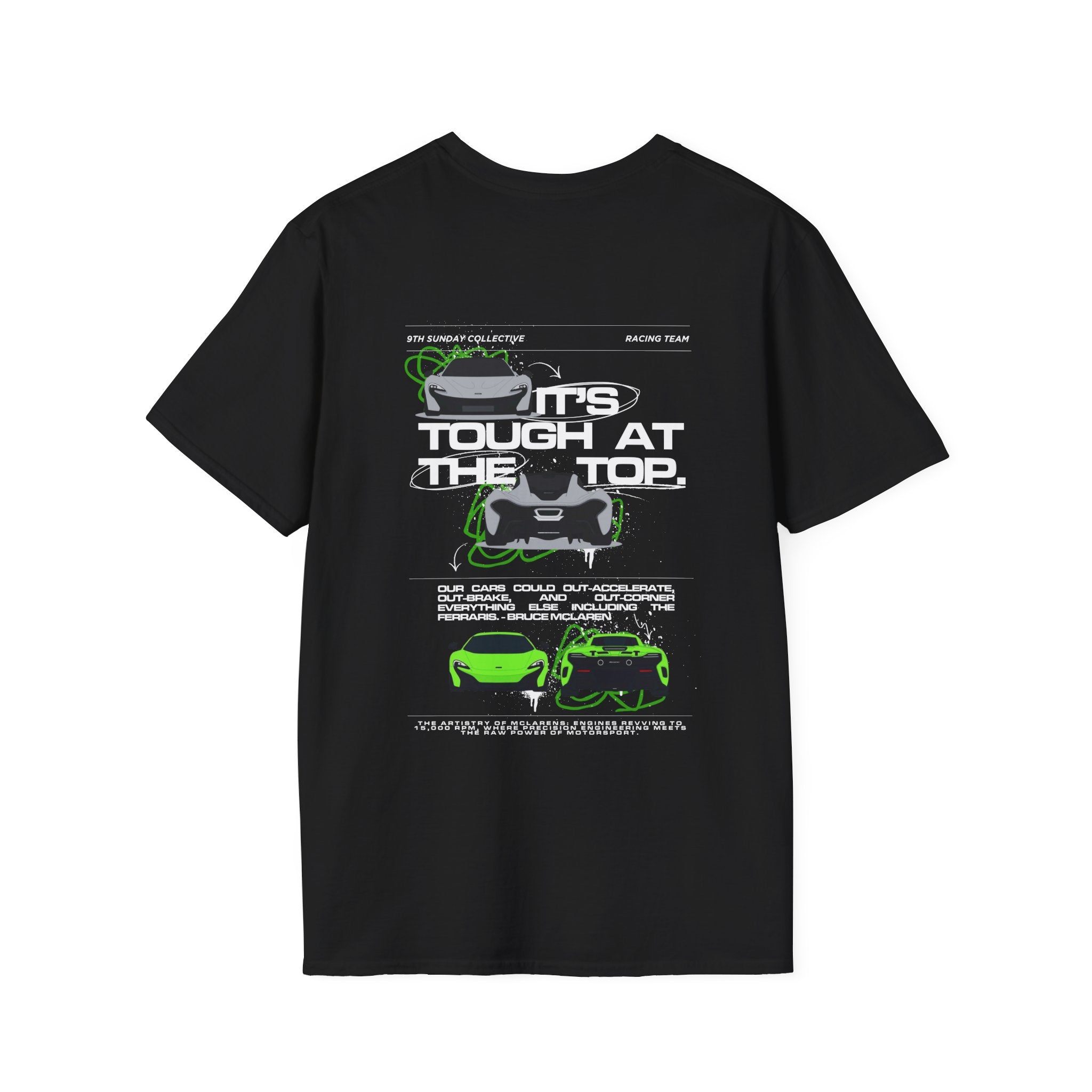 ITS TOUGH AT THE TOP RACING TEE