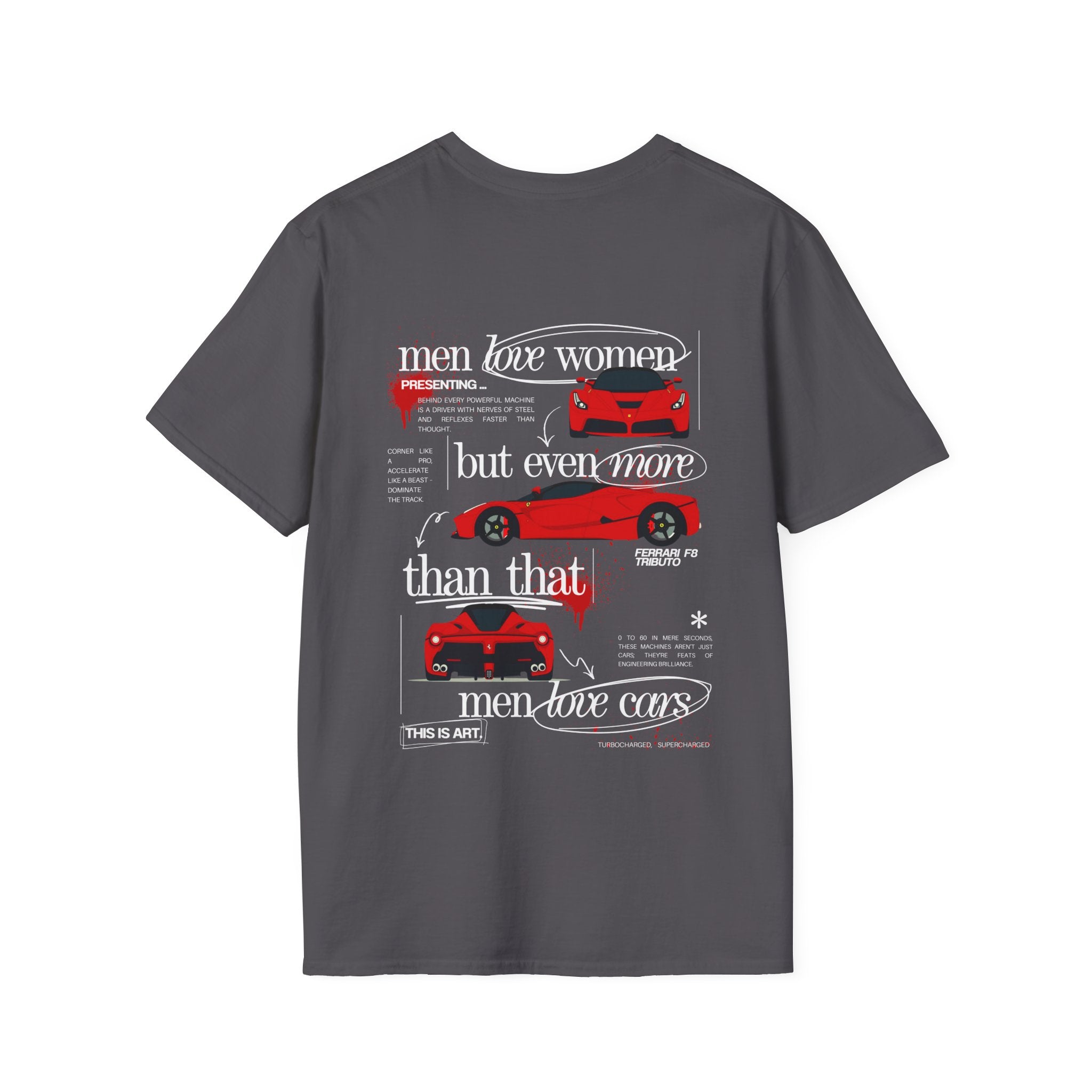 MEN LOVE CARS RACING TEE